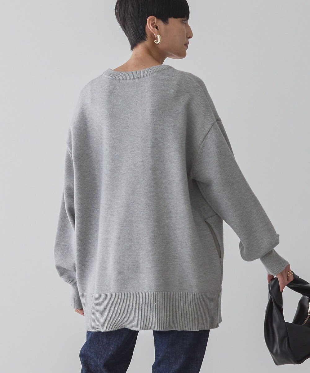 AMERICAN HOLIC サイドポケットロングニットプルオーバー 