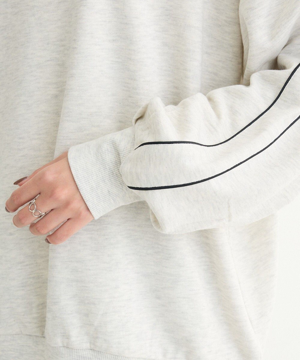 Green Parks 袖パイピングロゴチュニック 