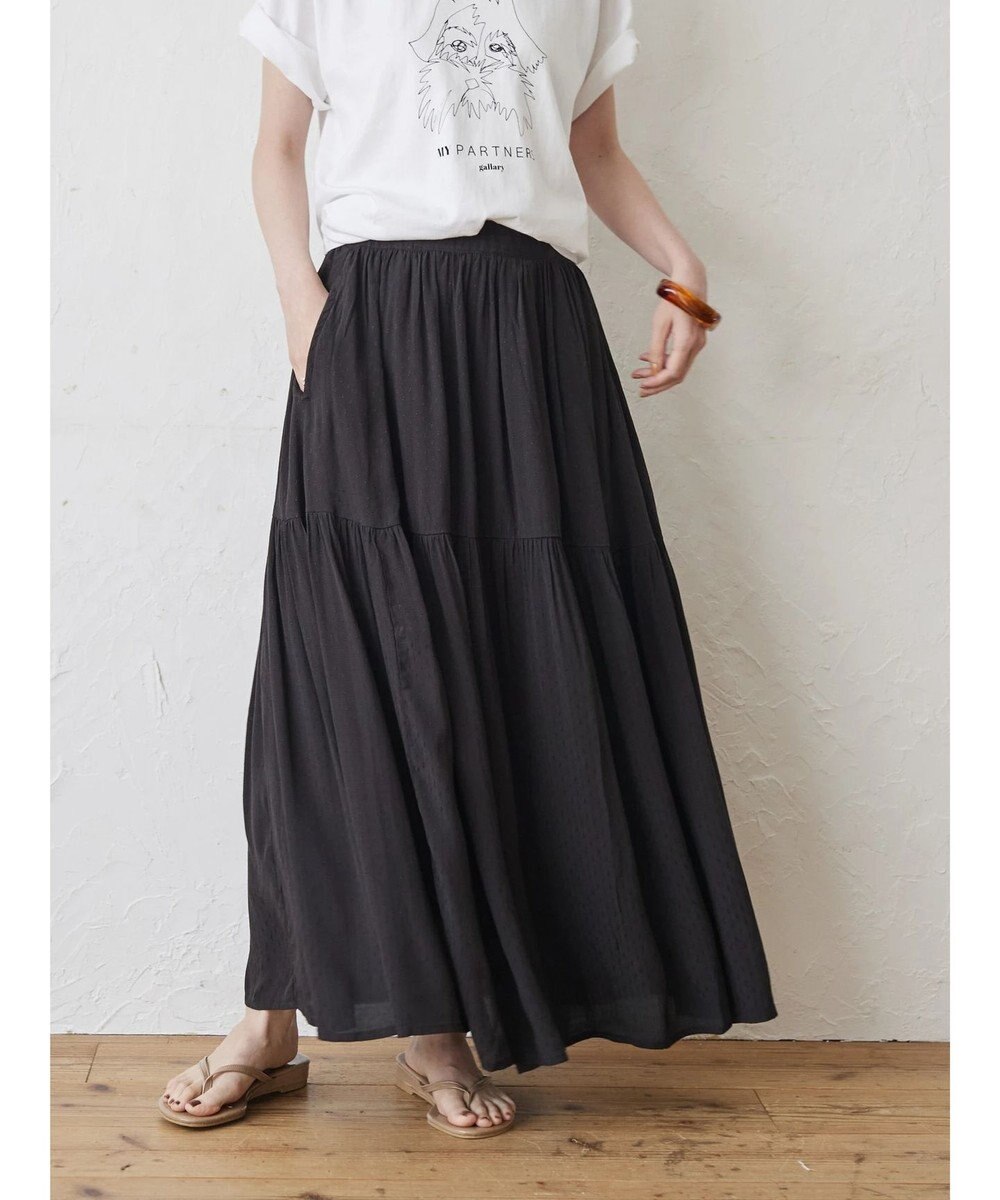 AMERICAN HOLIC ティアードギャザースカート 