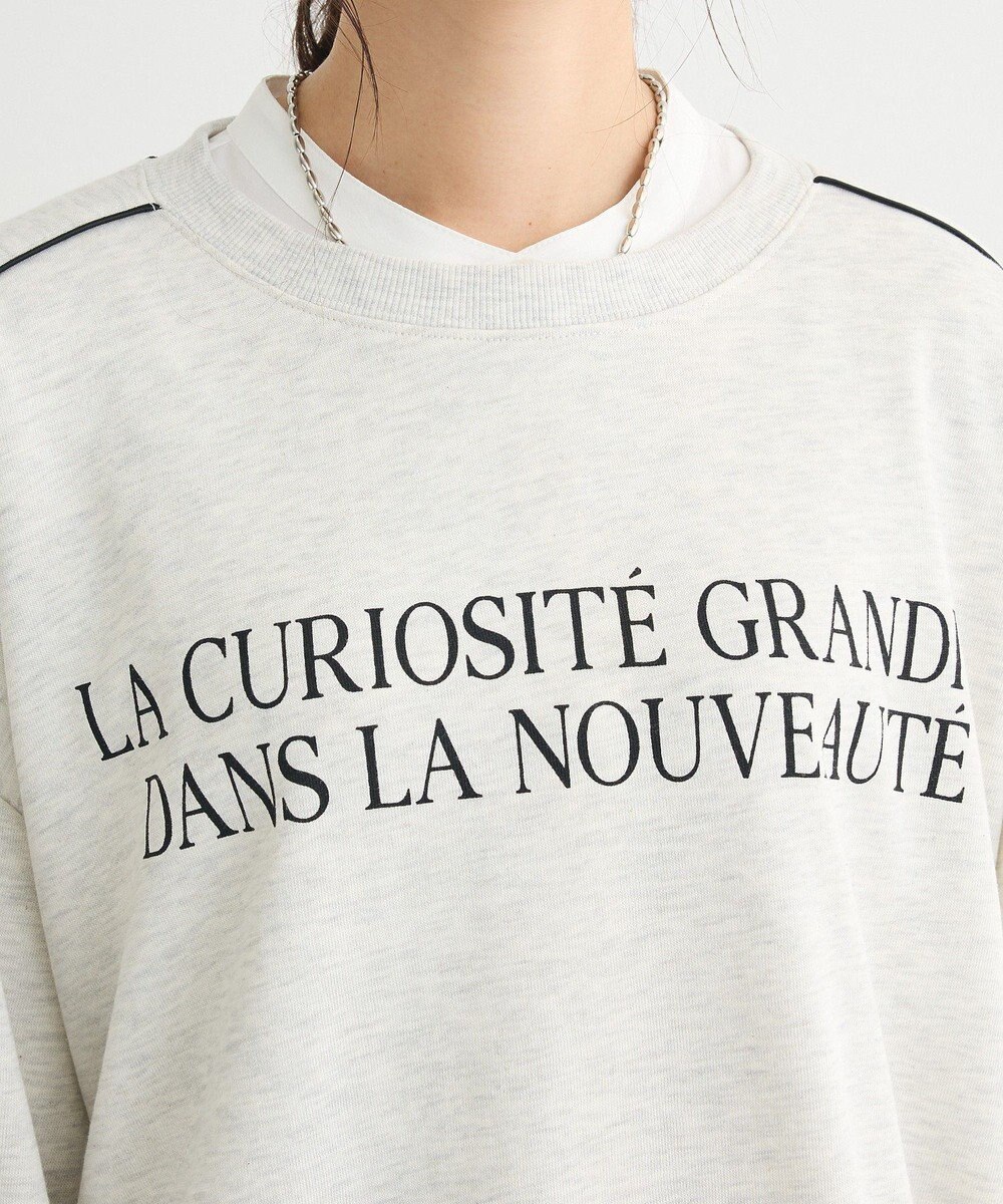 Green Parks 袖パイピングロゴチュニック 