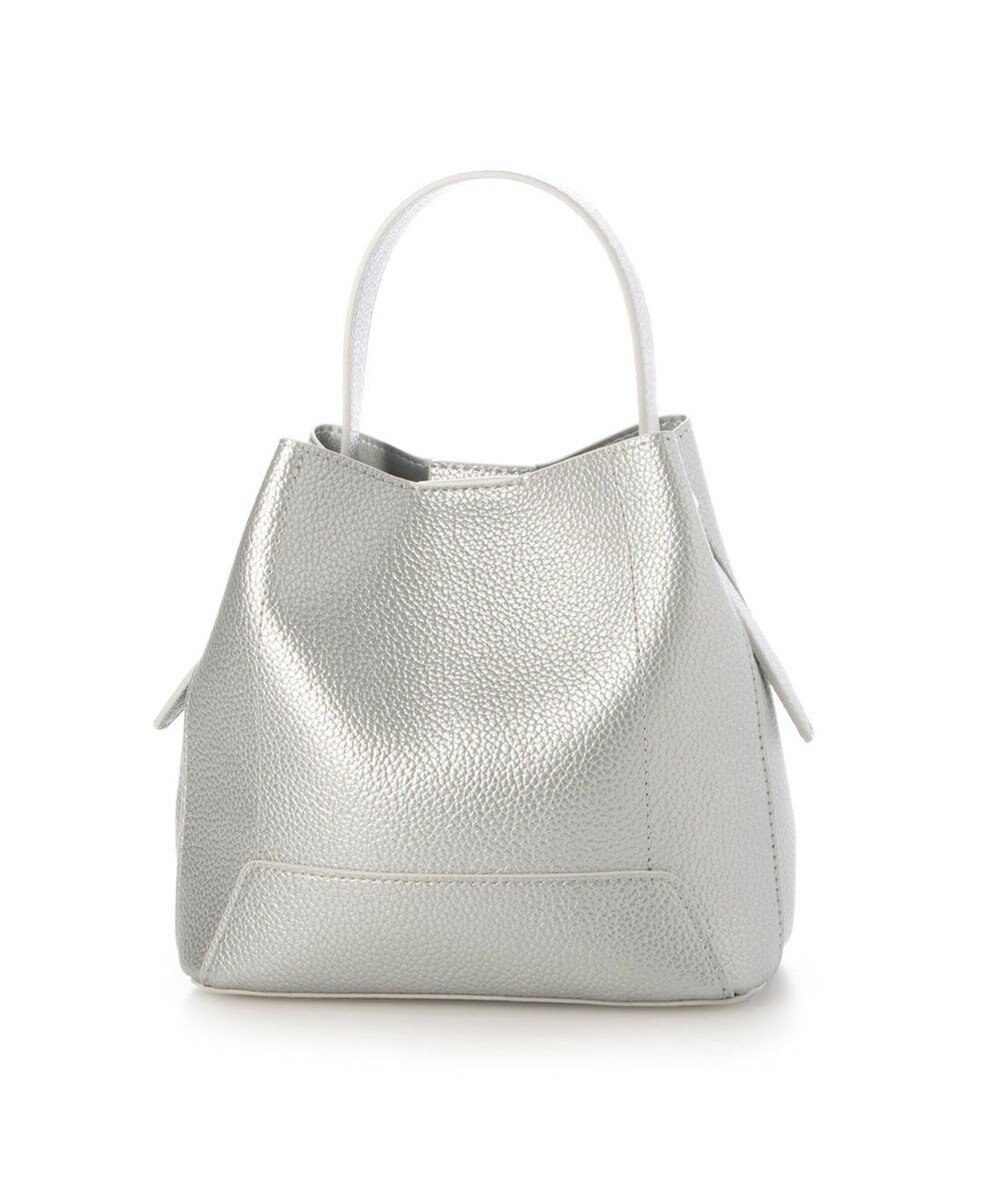 UNBILLION カシュカシュ cachecache / シボ合皮ミニバゲットバッグ 