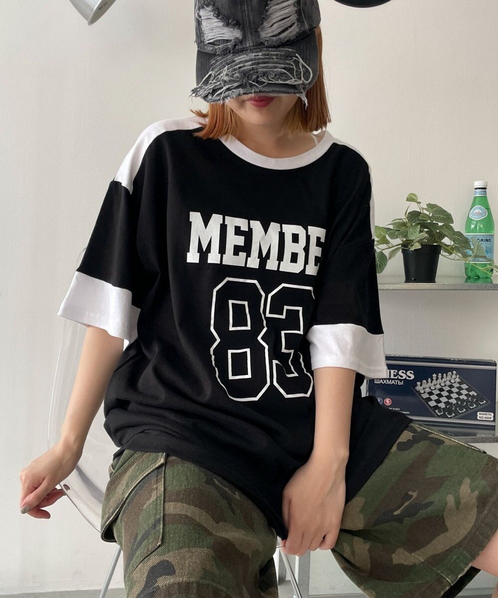 WEGO ナンバリングロゴBIG　T 
