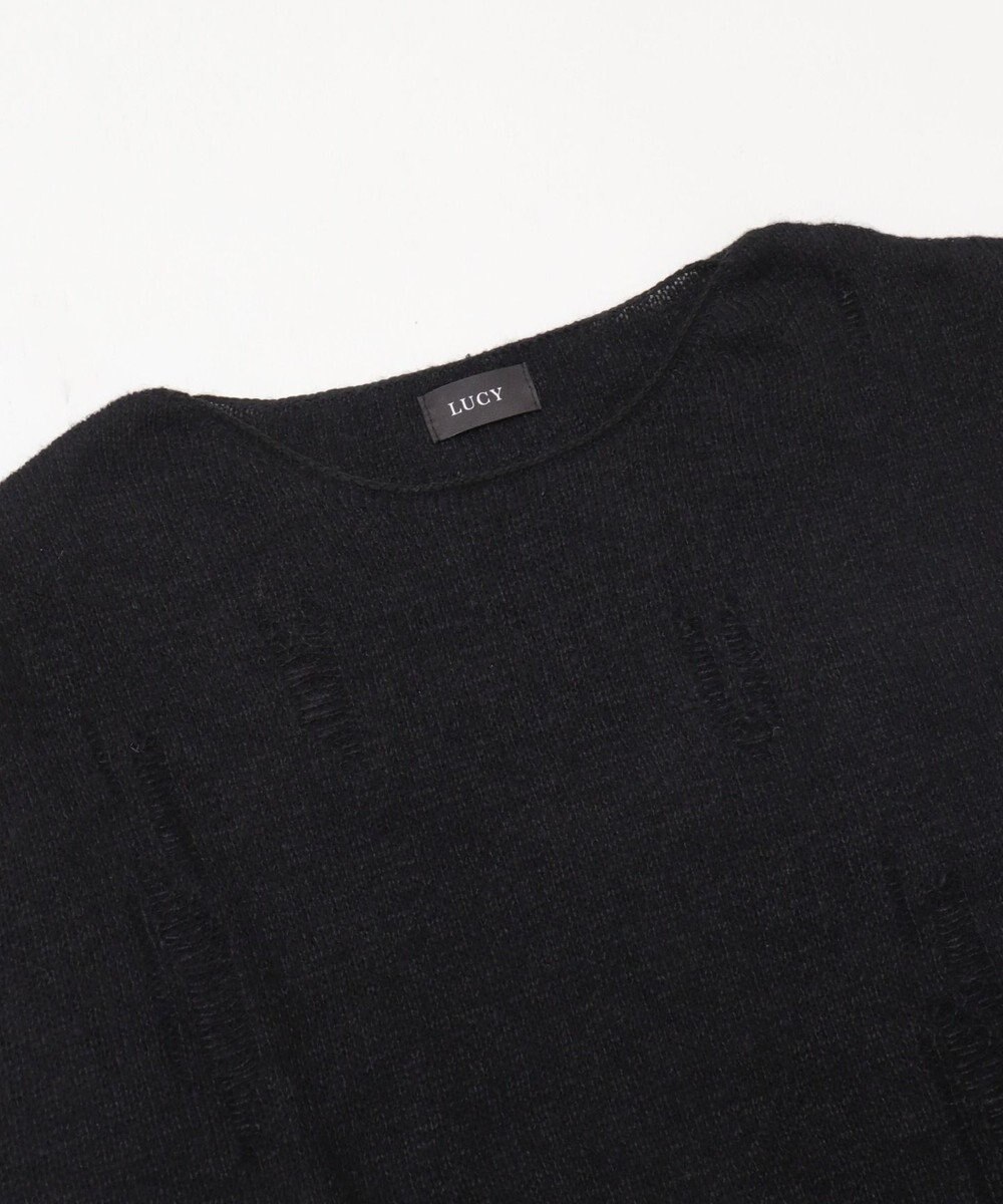 WEGO ダブルガーゼダメージプルオーバー 