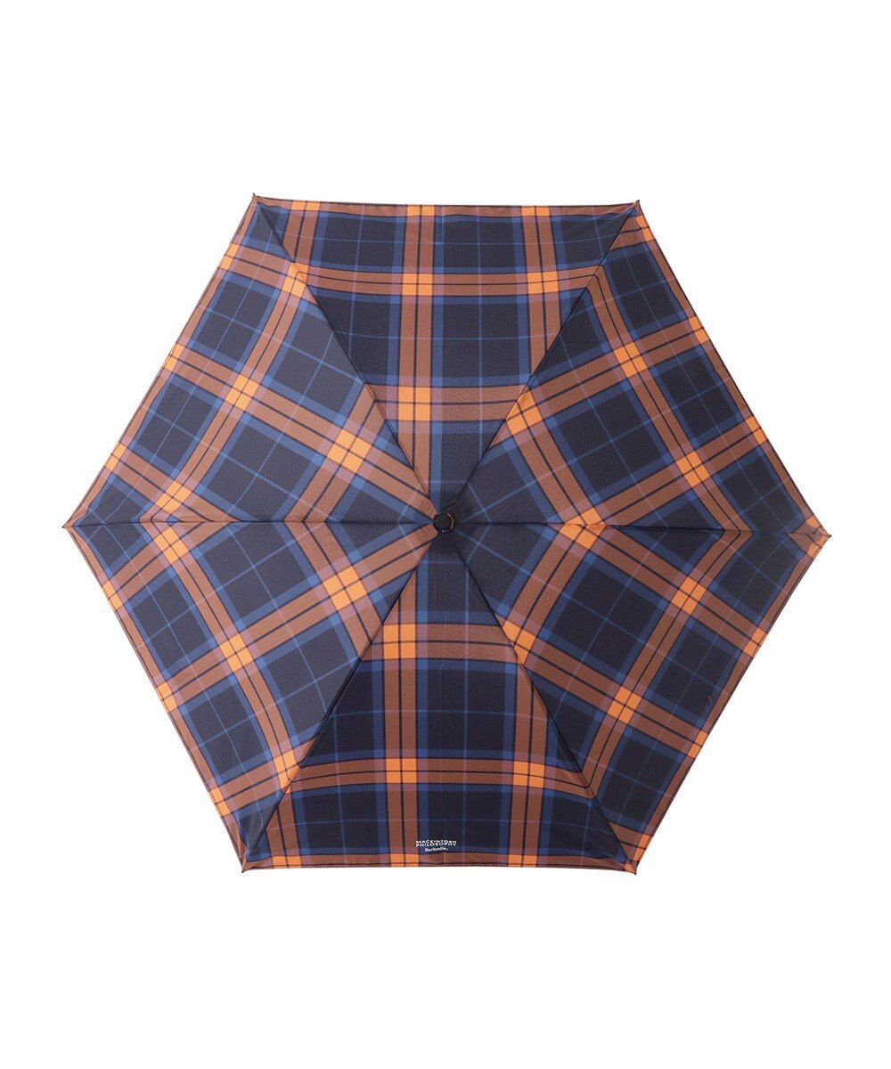 MOONBAT 【超軽量】マッキントッシュ フィロソフィー 折りたたみ傘 Barbrella チェック 55cm UV 