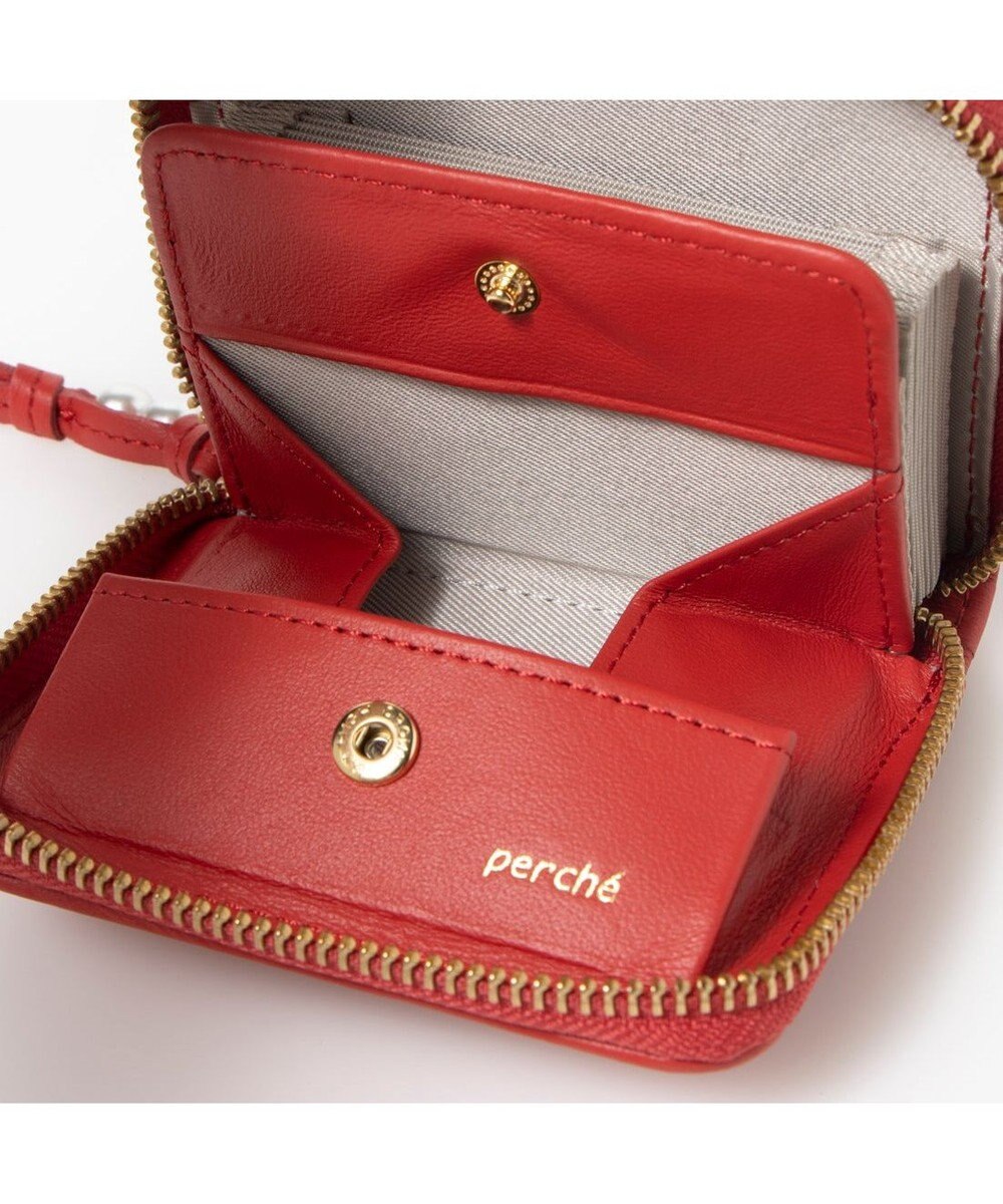 UNBILLION ペルケ perche / シーププリーツ・ジャバラカードウォレット 