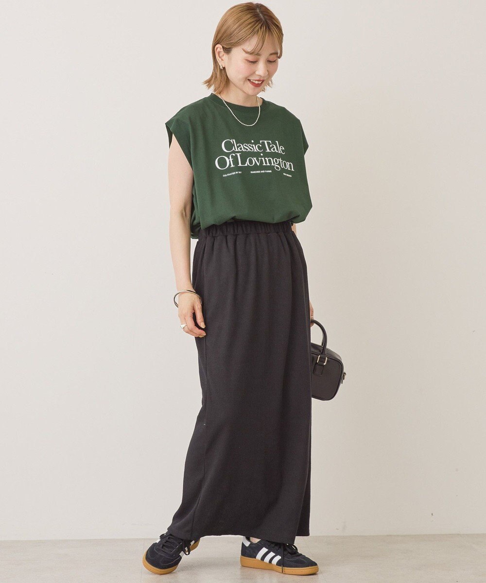 AMERICAN HOLIC 【選べる丈】リブタイトスカート 