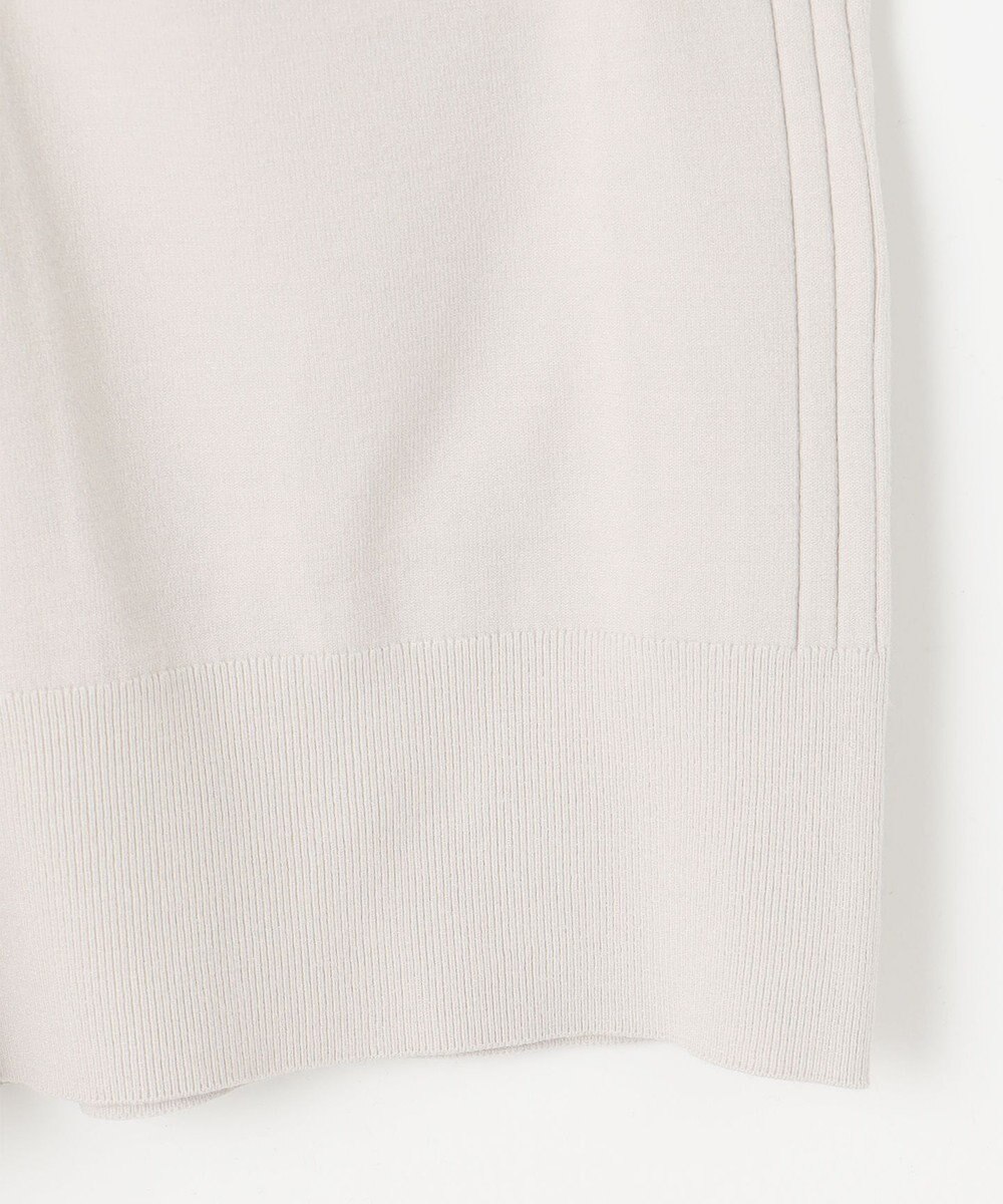 J.PRESS LADIES L 【洗える】RAYON STRETCH PLAIN Vネック カーディガン 