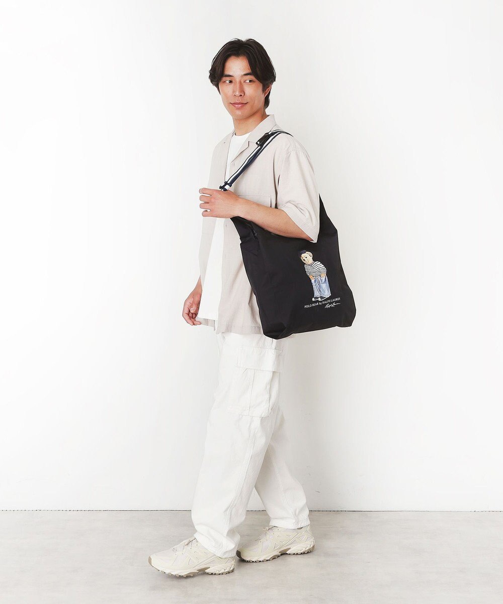 MOONBAT 【2WAY/撥水】POLO RALPH LAUREN(ポロ ラルフローレン)  ベルト付きレインバッグ フレンチベア 