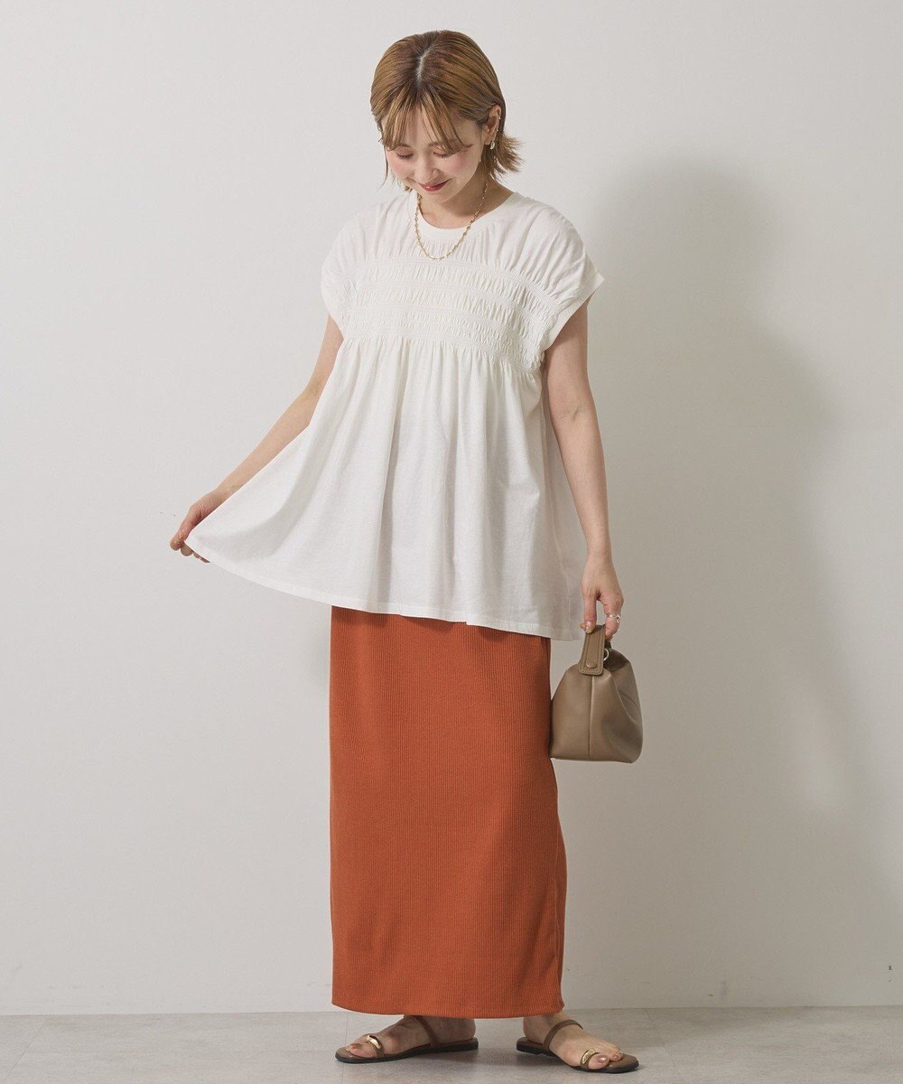 AMERICAN HOLIC 【選べる丈】リブタイトスカート 