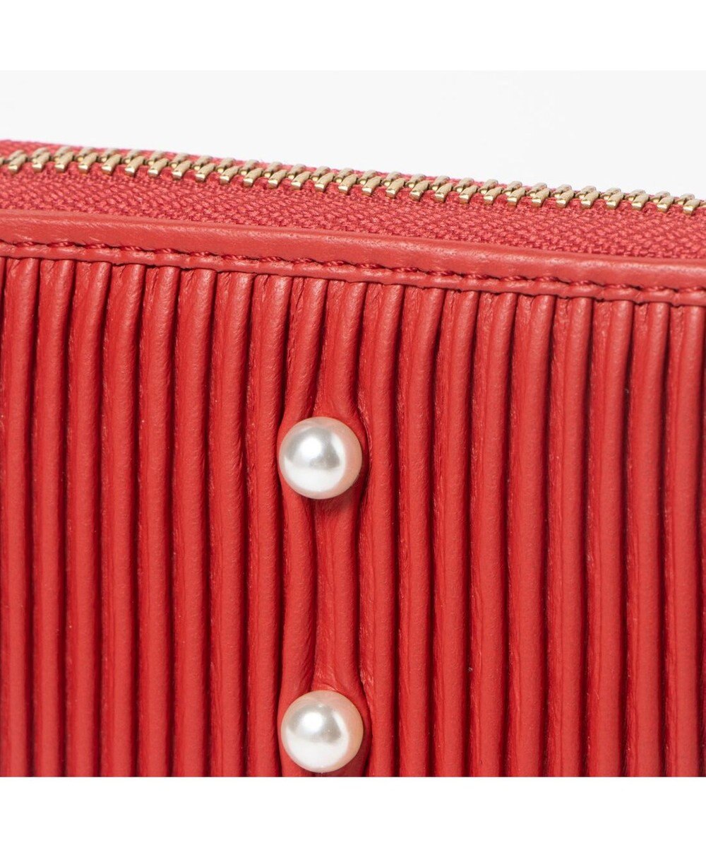 UNBILLION ペルケ perche / シーププリーツ・ジャバラカードウォレット 