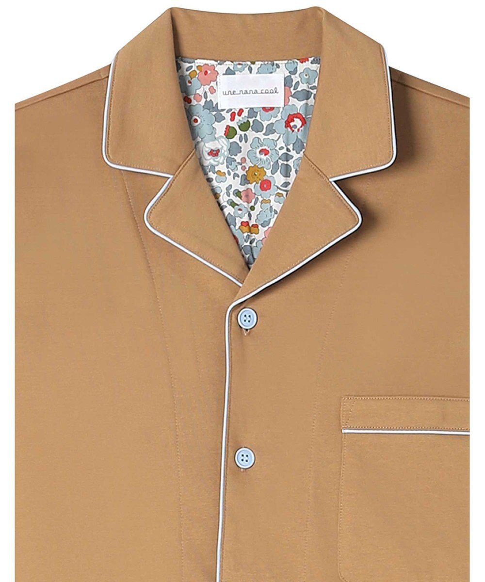 une nana cool 【綿100％】やわらか天竺メンズパジャマ　ＭＡＤＥ　ＷＩＴＨ　ＬＩＢＥＲＴＹ　ＦＡＢＲＩＣ 