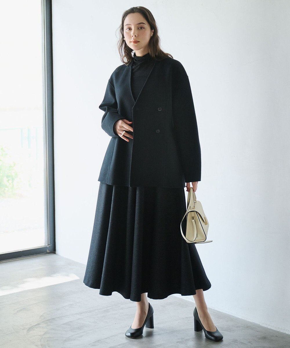 #Newans ウエストシェイプリバーコート 