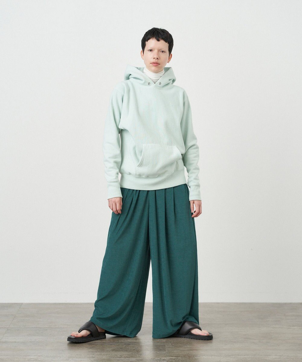 ATON MICRO COTTON PILE | ワイドイージー パンツ 