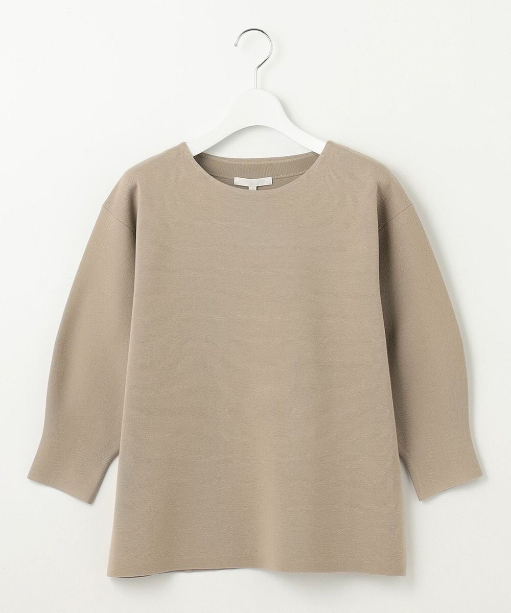 自由区 S 【WEB限定カラーあり・洗える】ドライコットンハイゲージプルオーバー ニット 