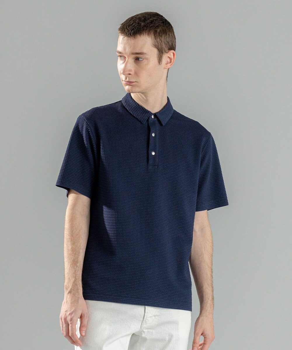 JOSEPH HOMME 新型【オリジナル素材/シワになりにくい】ライトタックジャージー　ポロシャツ 