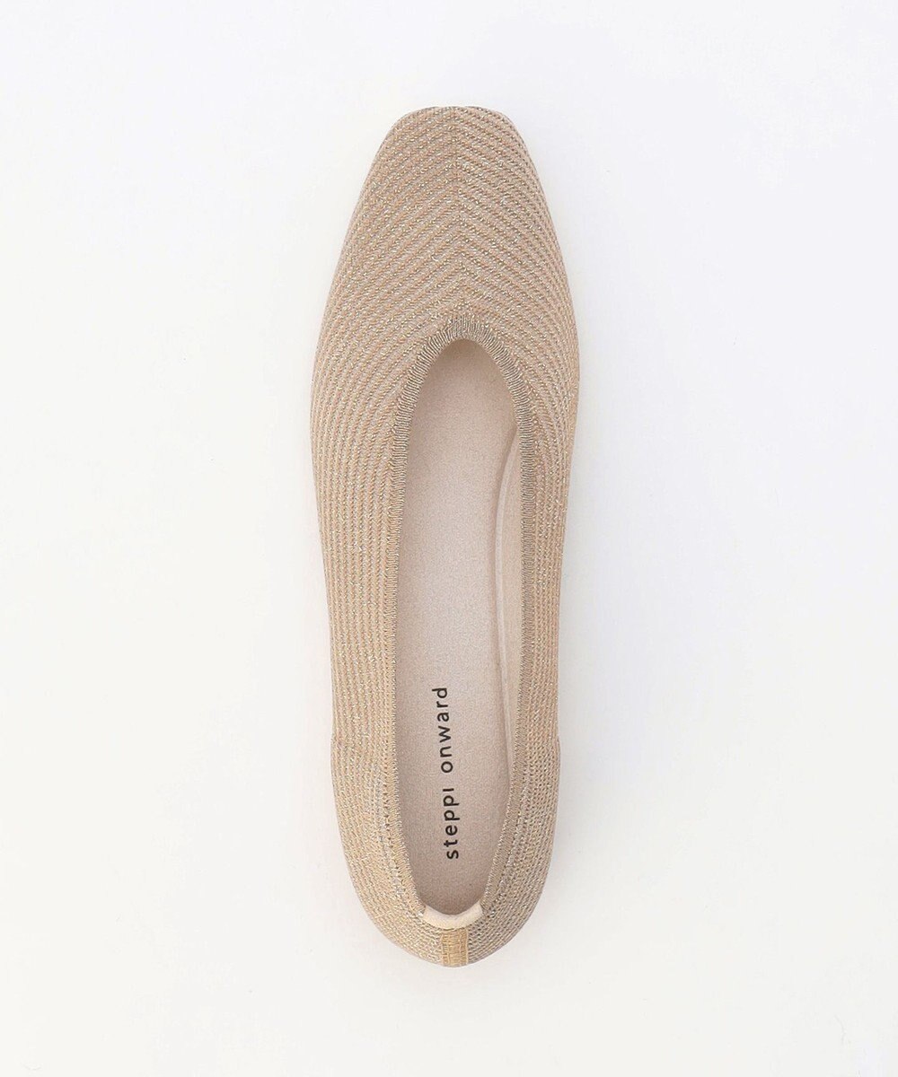 steppi シースルー スクエア パンプス 