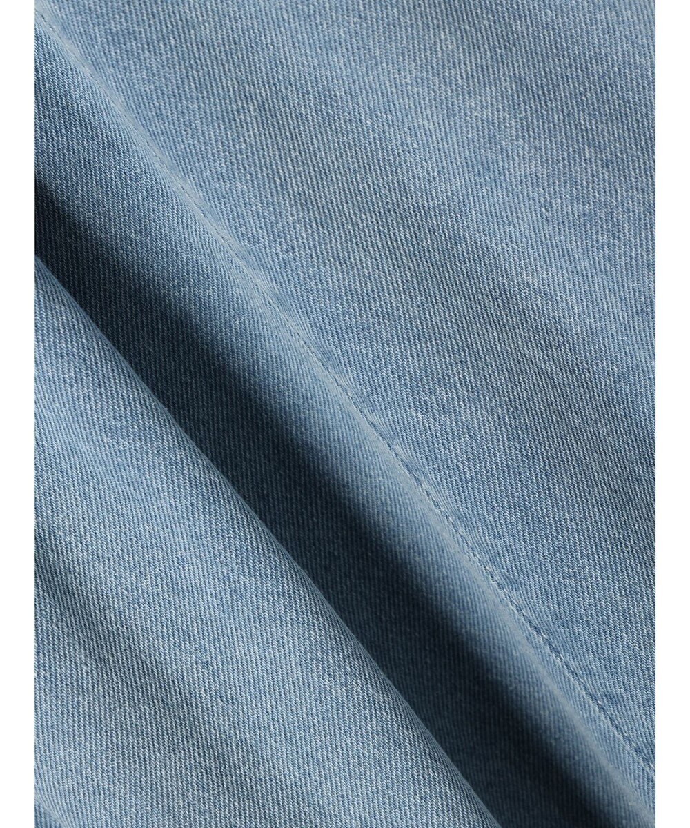 earth music&ecology ボタンキャミデニムワンピース 