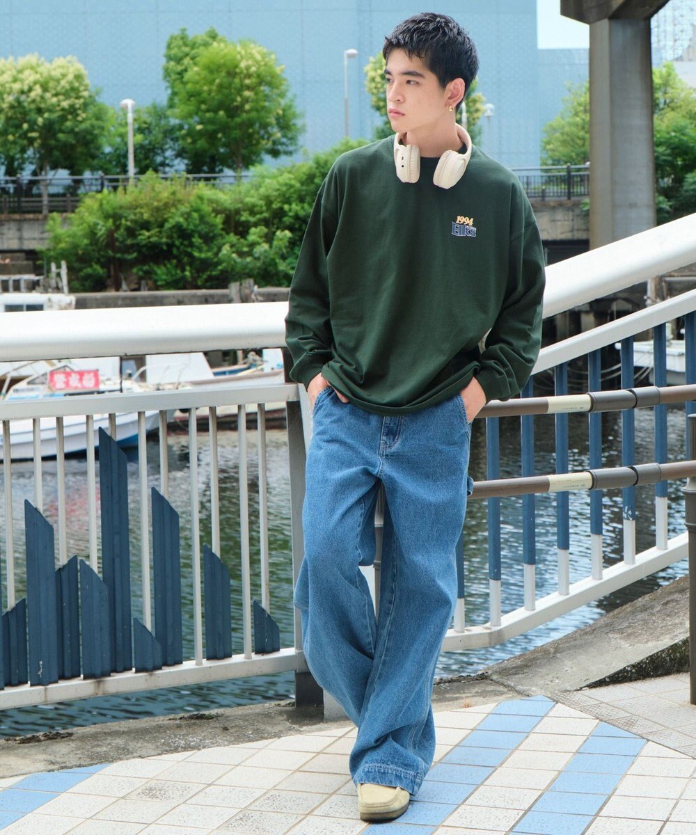 WEGO 【ユニセックス着用ITEM】サークルロゴBIG　T（LS） 