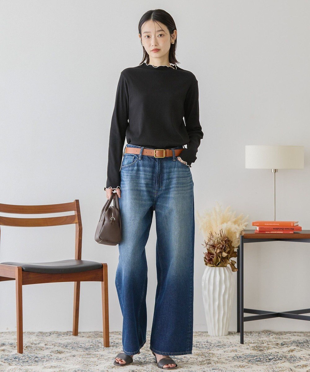 AMERICAN HOLIC 針抜きテレコカットプルオーバー 