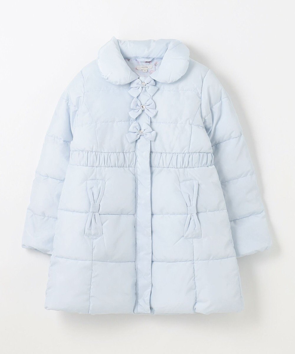 ANY KIDS 【洗濯機OK】中綿Aラインロングコート 