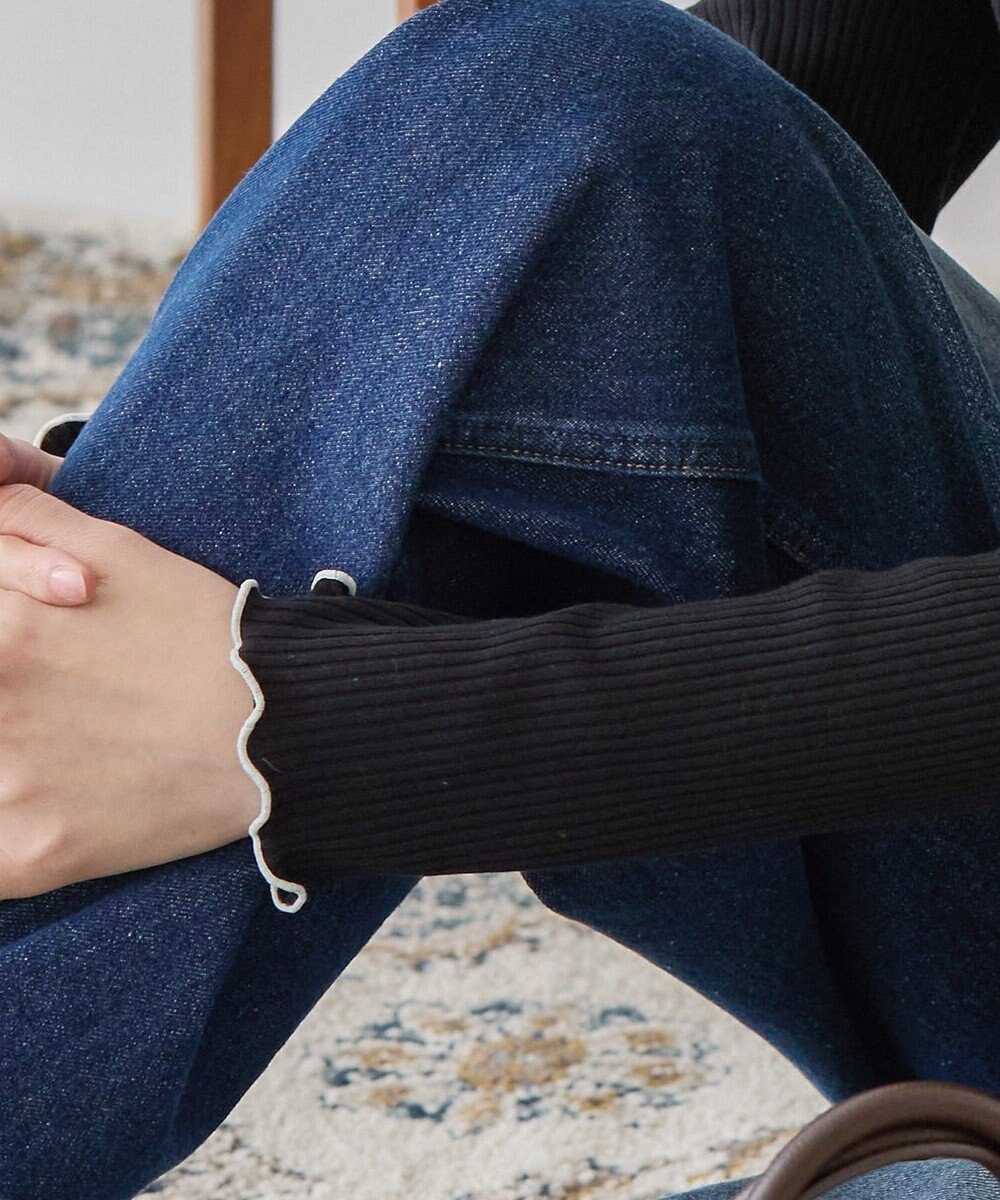 AMERICAN HOLIC 針抜きテレコカットプルオーバー 