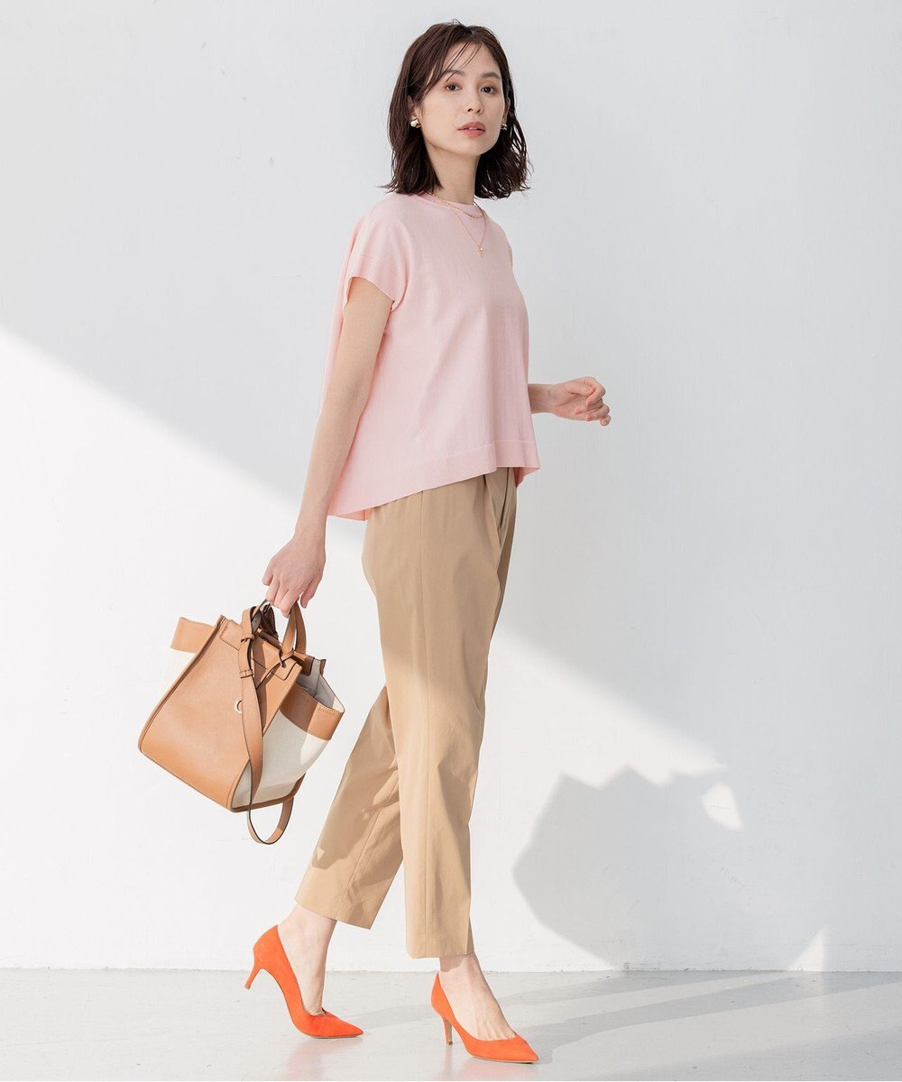 組曲 L 【洗える・型崩れしにくい】CHAI ニットTシャツ 