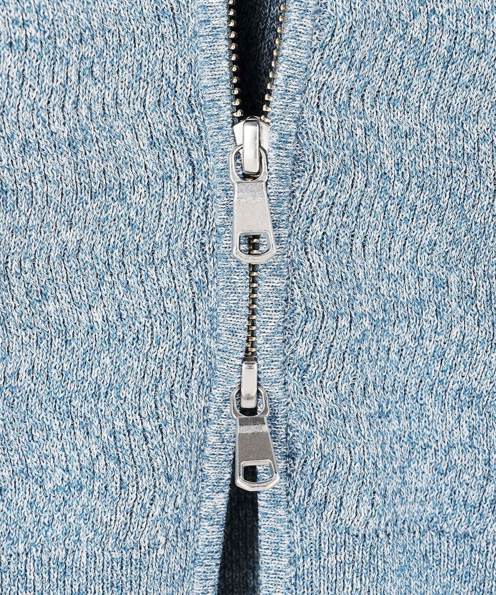 J.PRESS MEN ギマコットンフルジップ カーディガン 