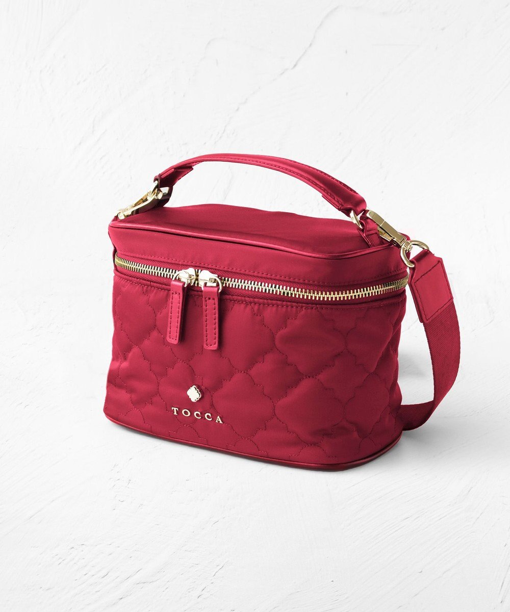 TOCCA CHECKER CLOVER VANITY ヴァニティバッグ 