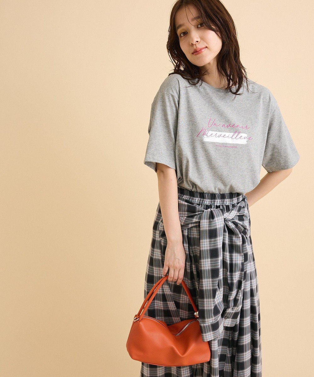 Green Parks 【適ON】箔プリントロゴＴシャツ 