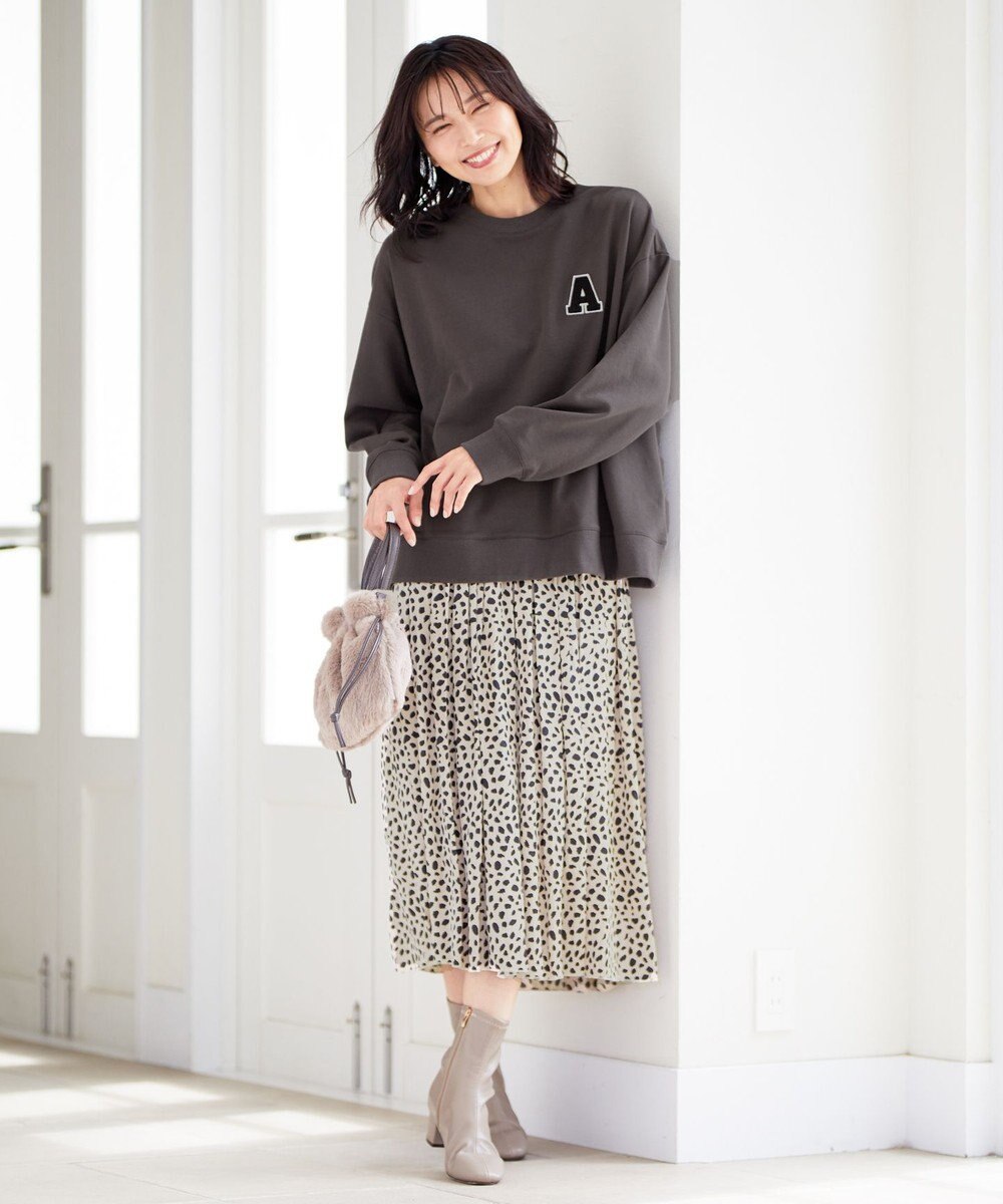 ANY 【洗える】ダルメシアンスカート 