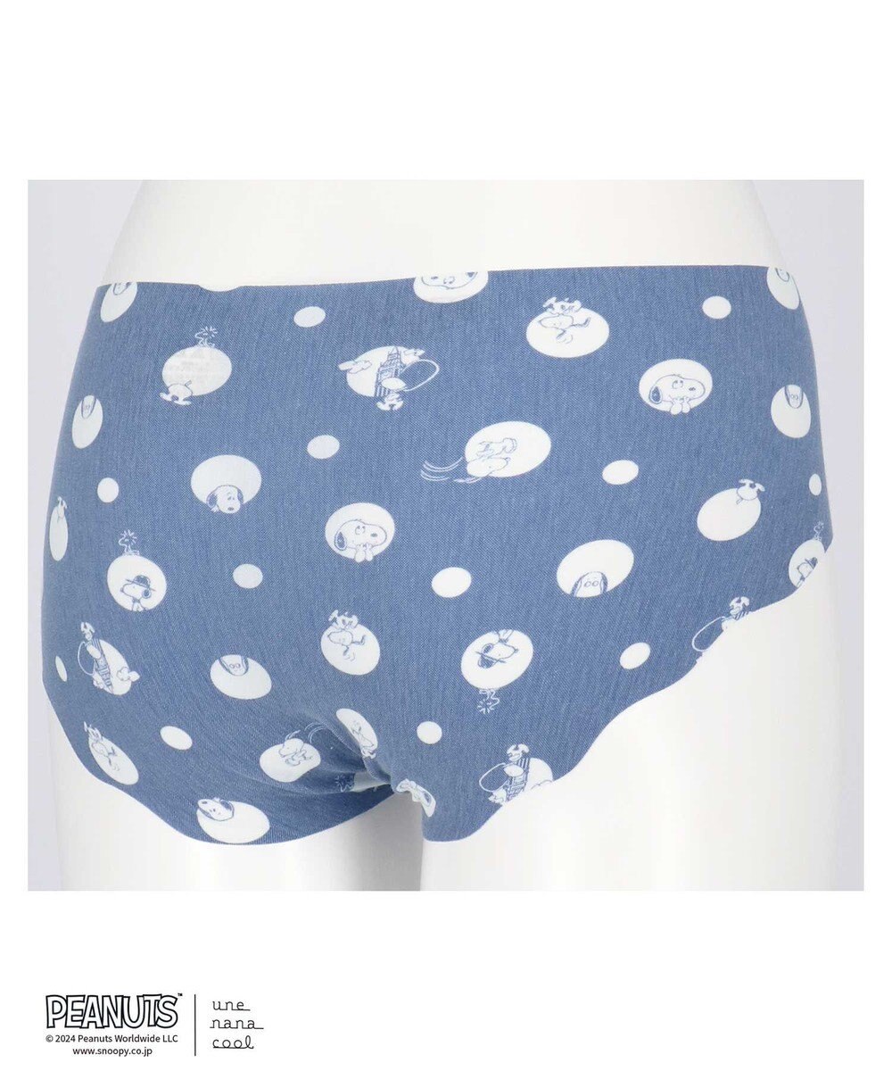 une nana cool MADE WITH PEANUTS 【綿混】フラット仕上げショーツ 