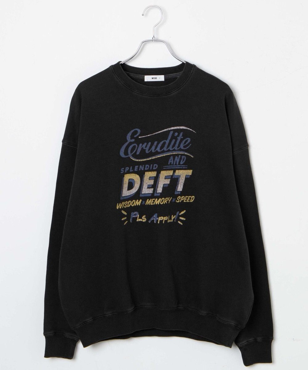 WEGO ピグメントスウェット 