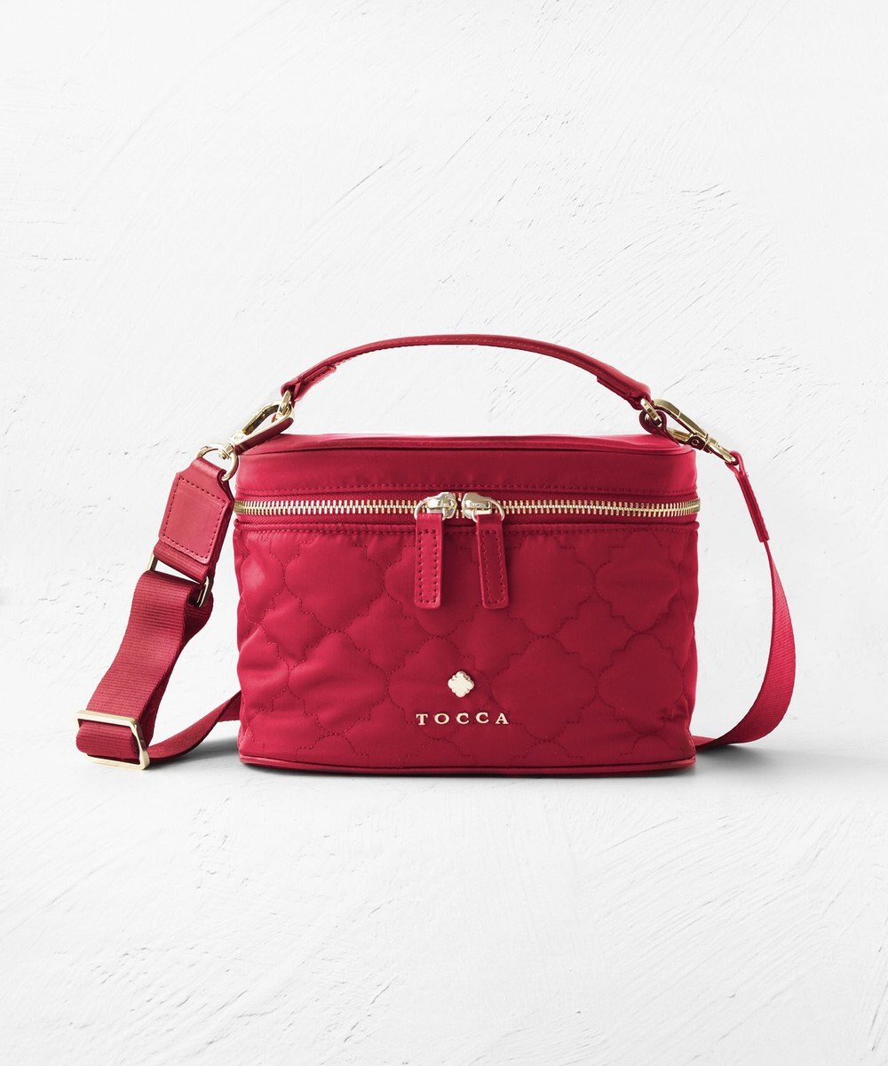 TOCCA CHECKER CLOVER VANITY ヴァニティバッグ 