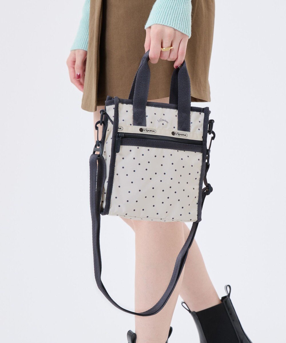 LeSportsac MINI N/S TOTE/プレイフルドッツ 