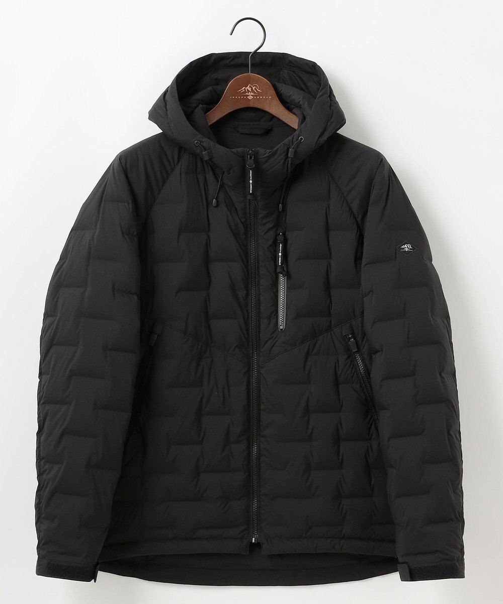 JOSEPH ABBOUD MOUNTAIN 【ストレッチ/軽量/パッカブル/ライナードッキング対応】2WAYストレッチダウンパーカー 