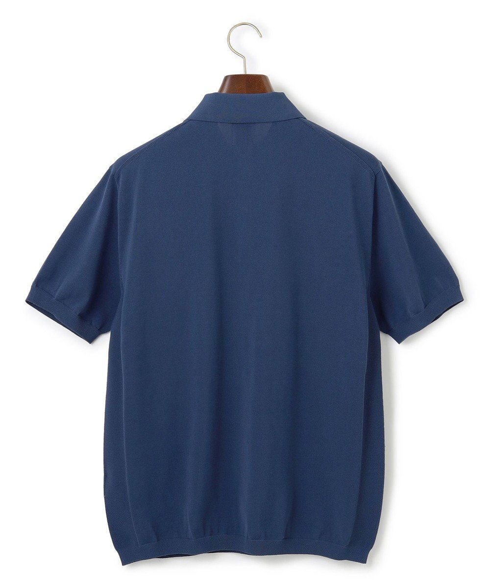 J.PRESS MEN 機能×縫製₌快適な着心地 「高見え」ニットポロ【接触冷感 / 洗える】ホールガーメントニット ポロシャツ 