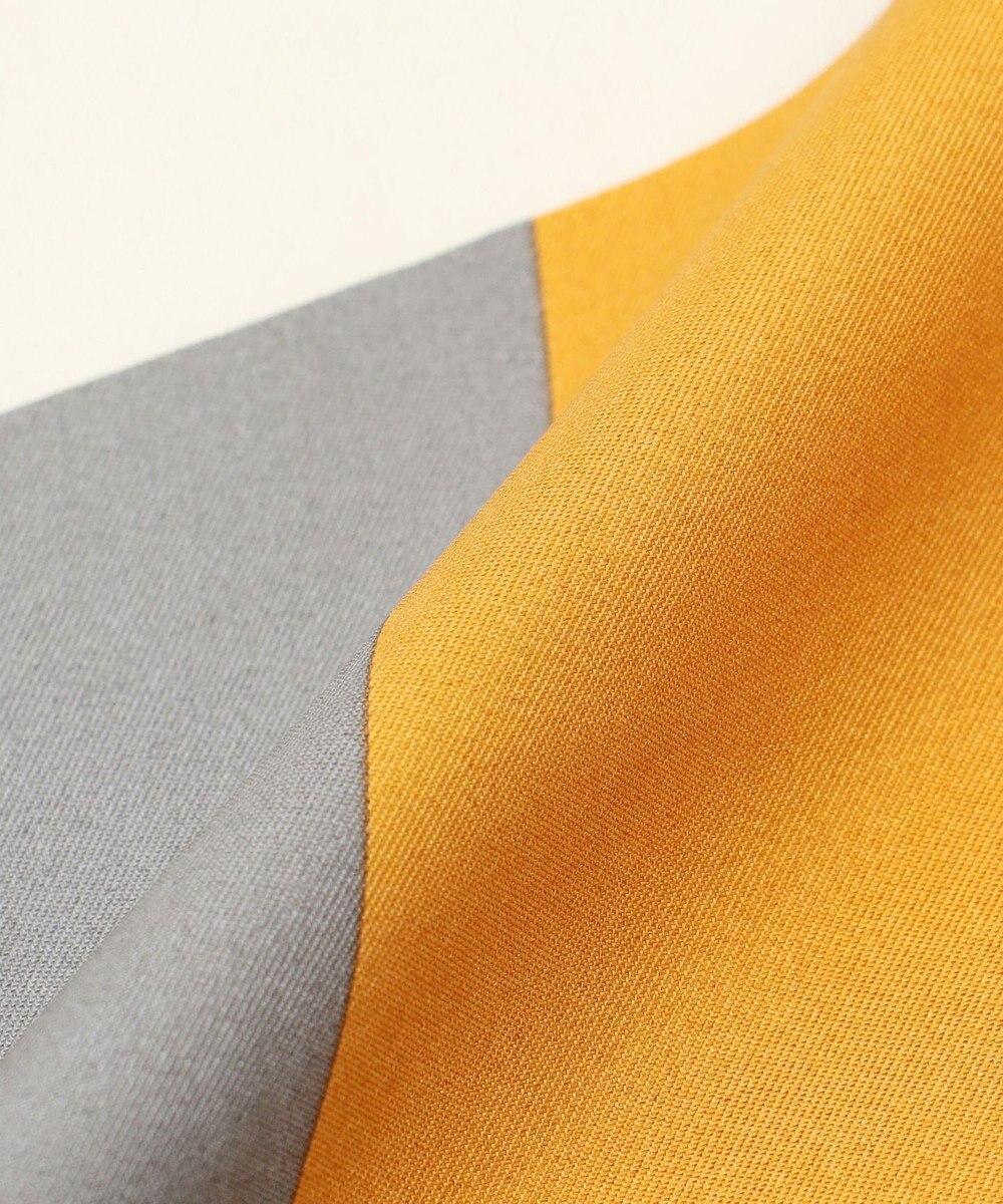 自由区 【カタログ掲載】カラーブロックシルク スカーフ 