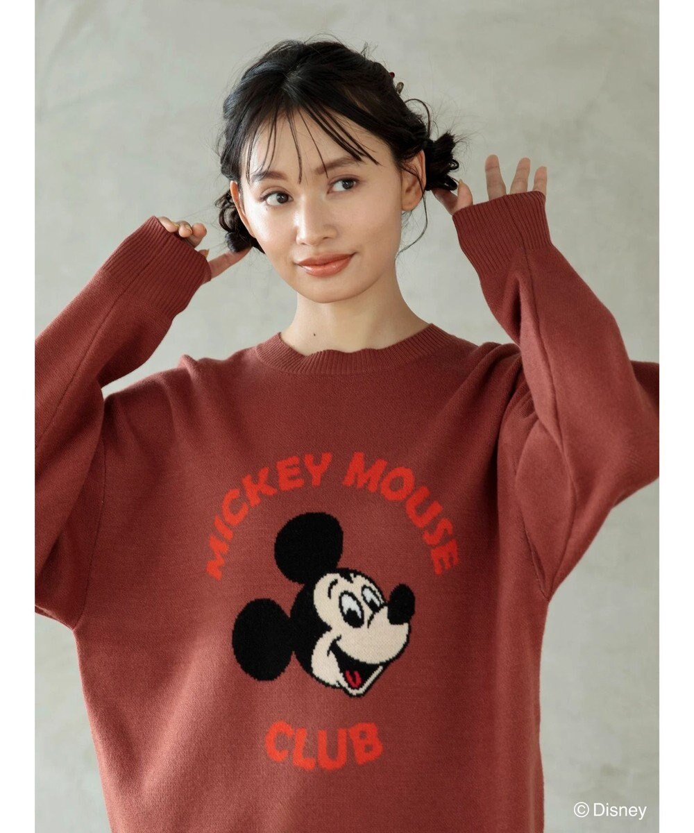 Green Parks ミッキーマウス・クラブ／ジャガードニット 