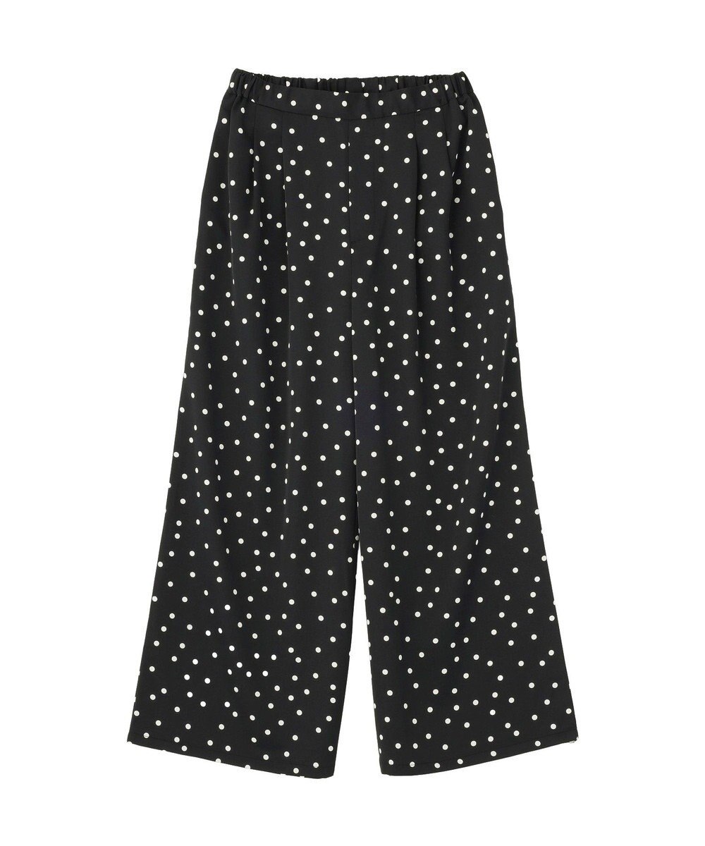 AMERICAN HOLIC ドットサテンイージーパンツ 
