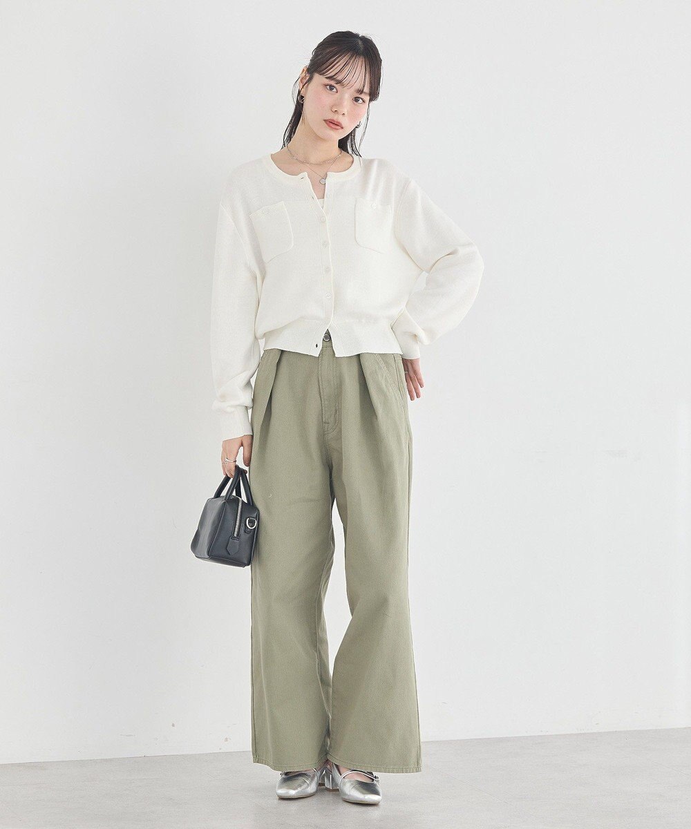 earth music&ecology ダブルポケットカーディガン 