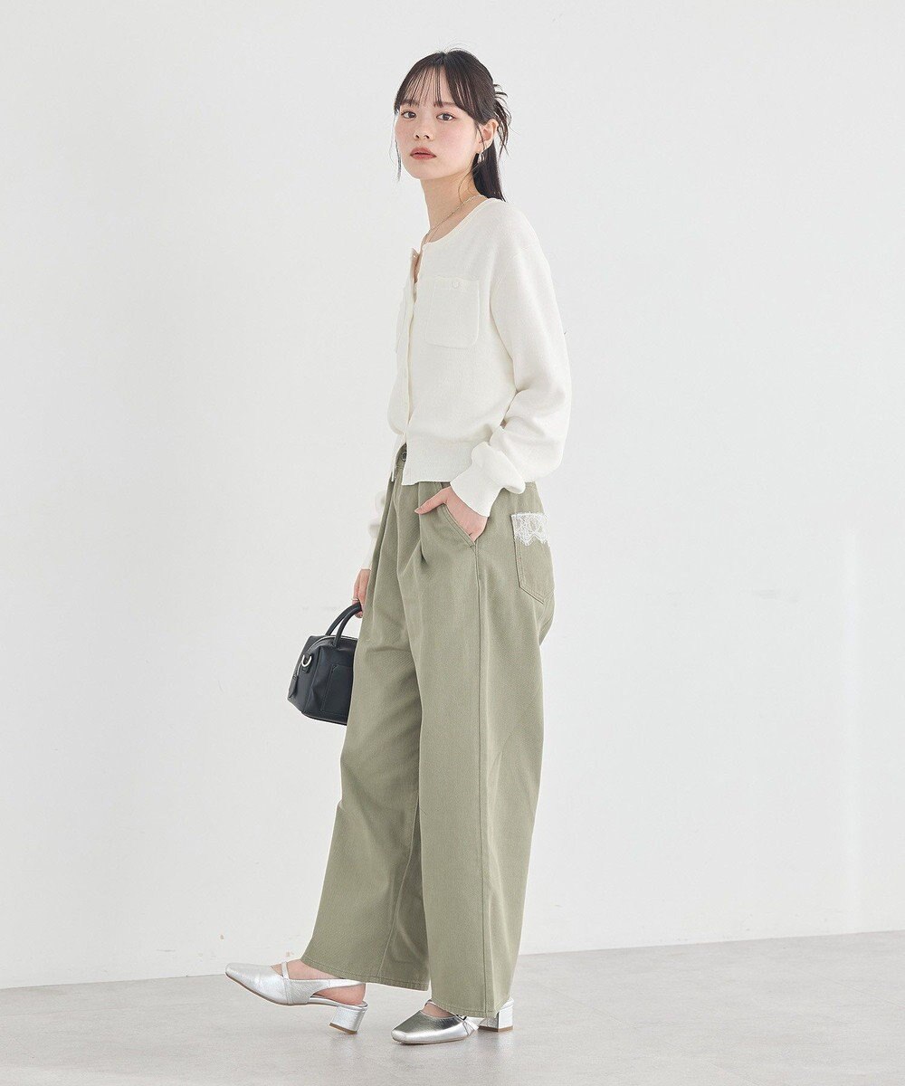 earth music&ecology ダブルポケットカーディガン 