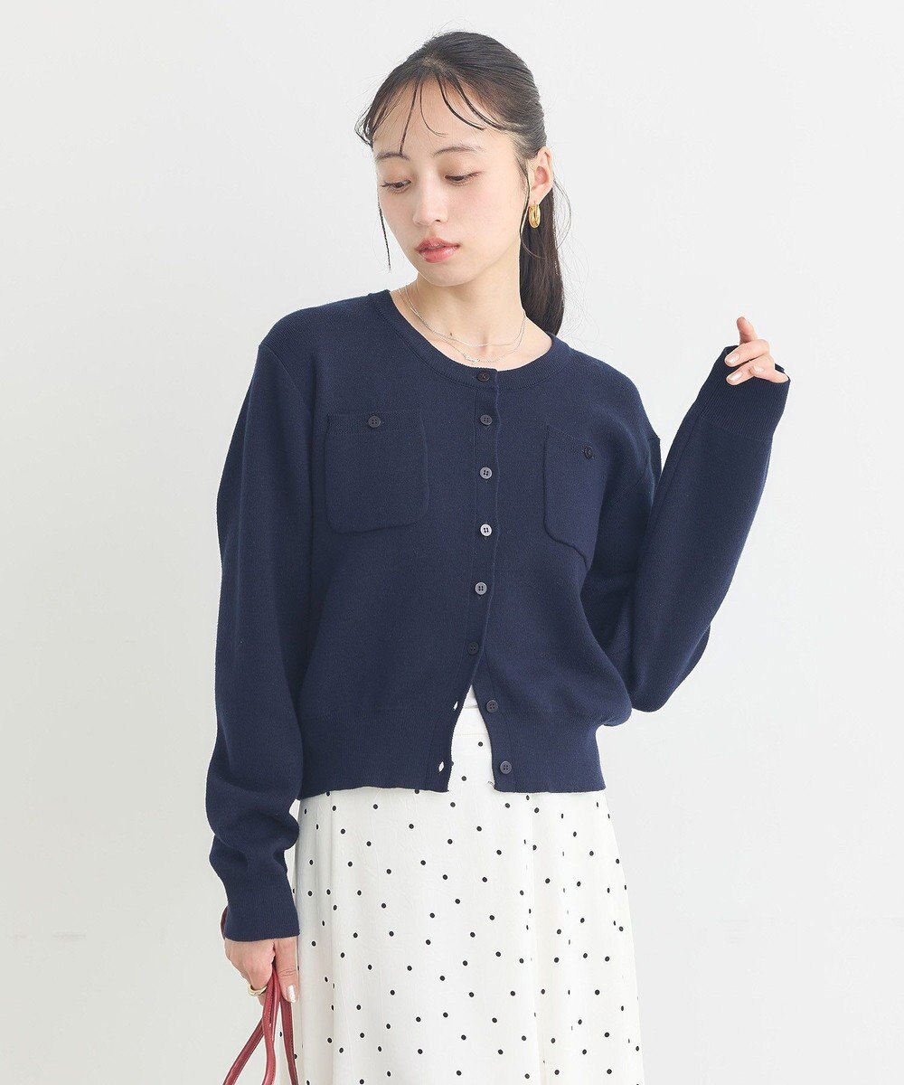 earth music&ecology ダブルポケットカーディガン 