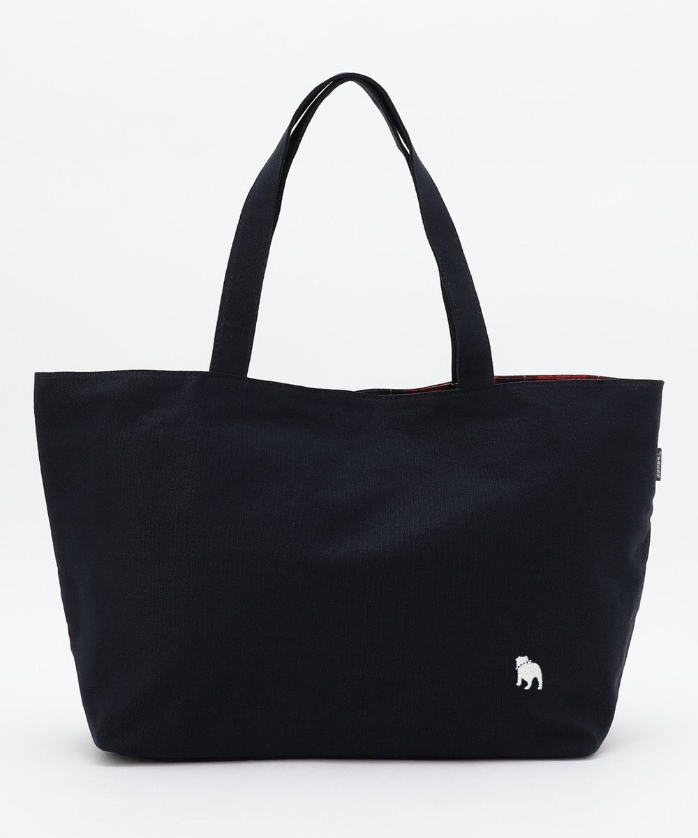 J.PRESS LADIES 【完全受注生産】ポーチ付き キャンバス トートバッグ 