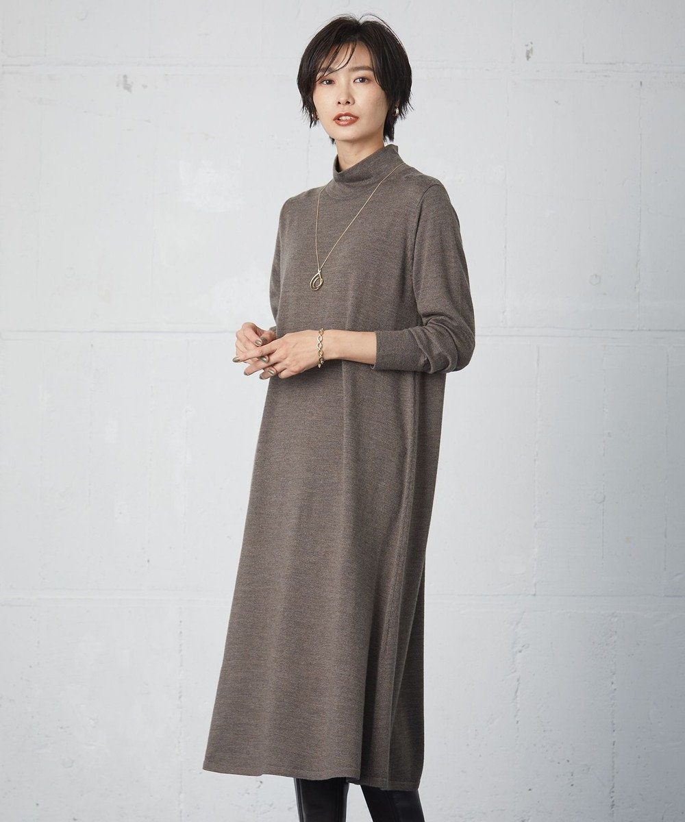 WEB限定カラーあり・洗える】EASY WOOL ワンピース / J.PRESS LADIES L