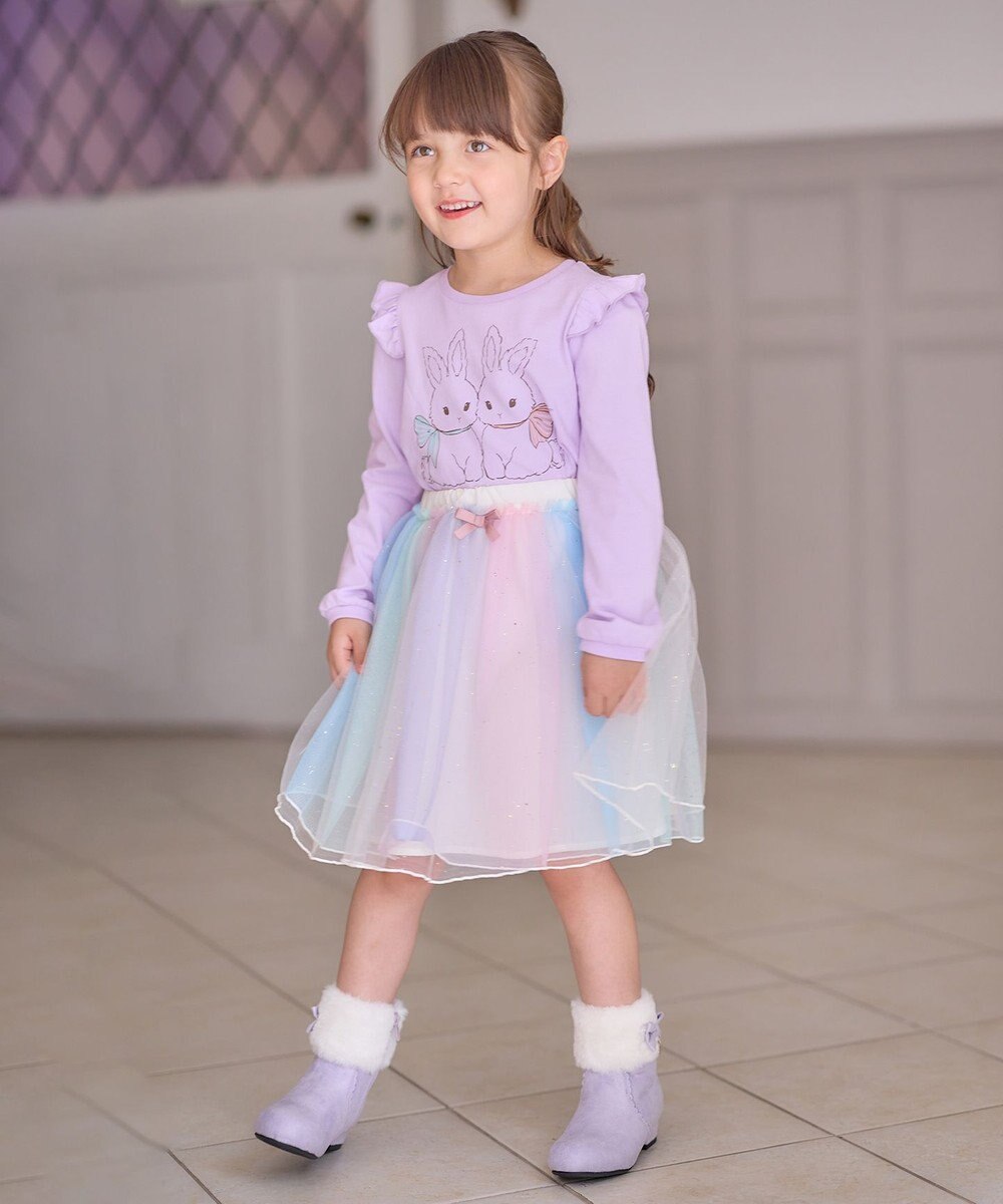 ANY KIDS 【WEB限定】7days プリント Tシャツ 