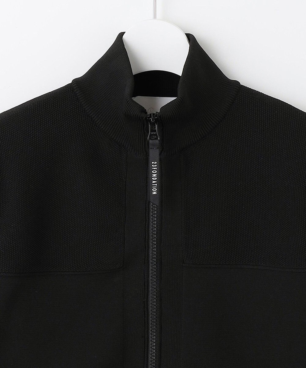 23区GOLF 【23Fondation/WOMEN】ニットブルゾン 