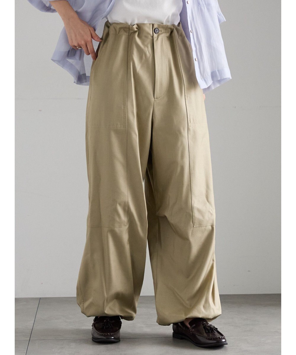 Te chichi シャイニーツイルパラシュートパンツ《2025Autumn catalog item》 