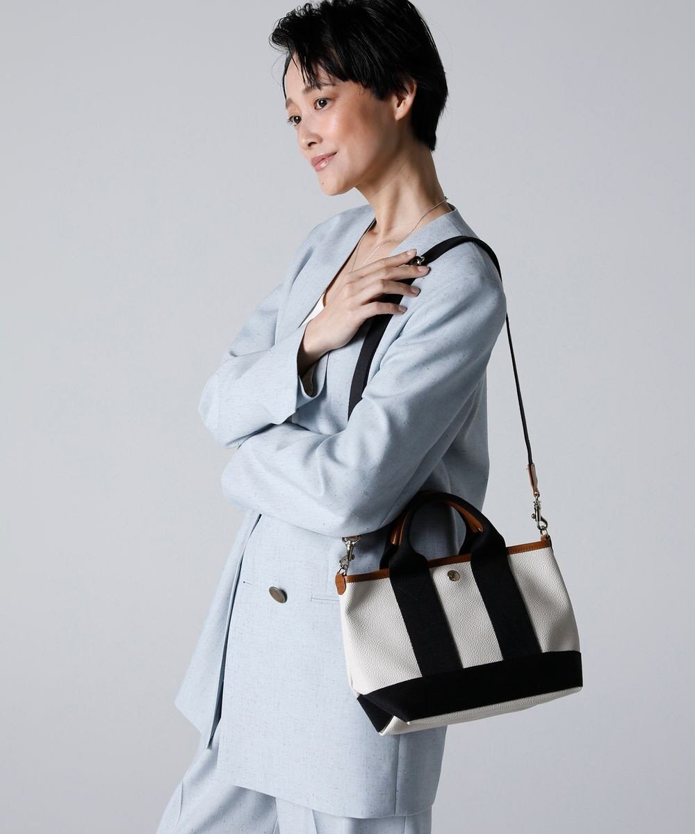 TOPKAPI 【Breath TOPKAPI】SCOTCH GRAIN スコッチグレイン ショルダー付き ミニ トートバッグ SS 