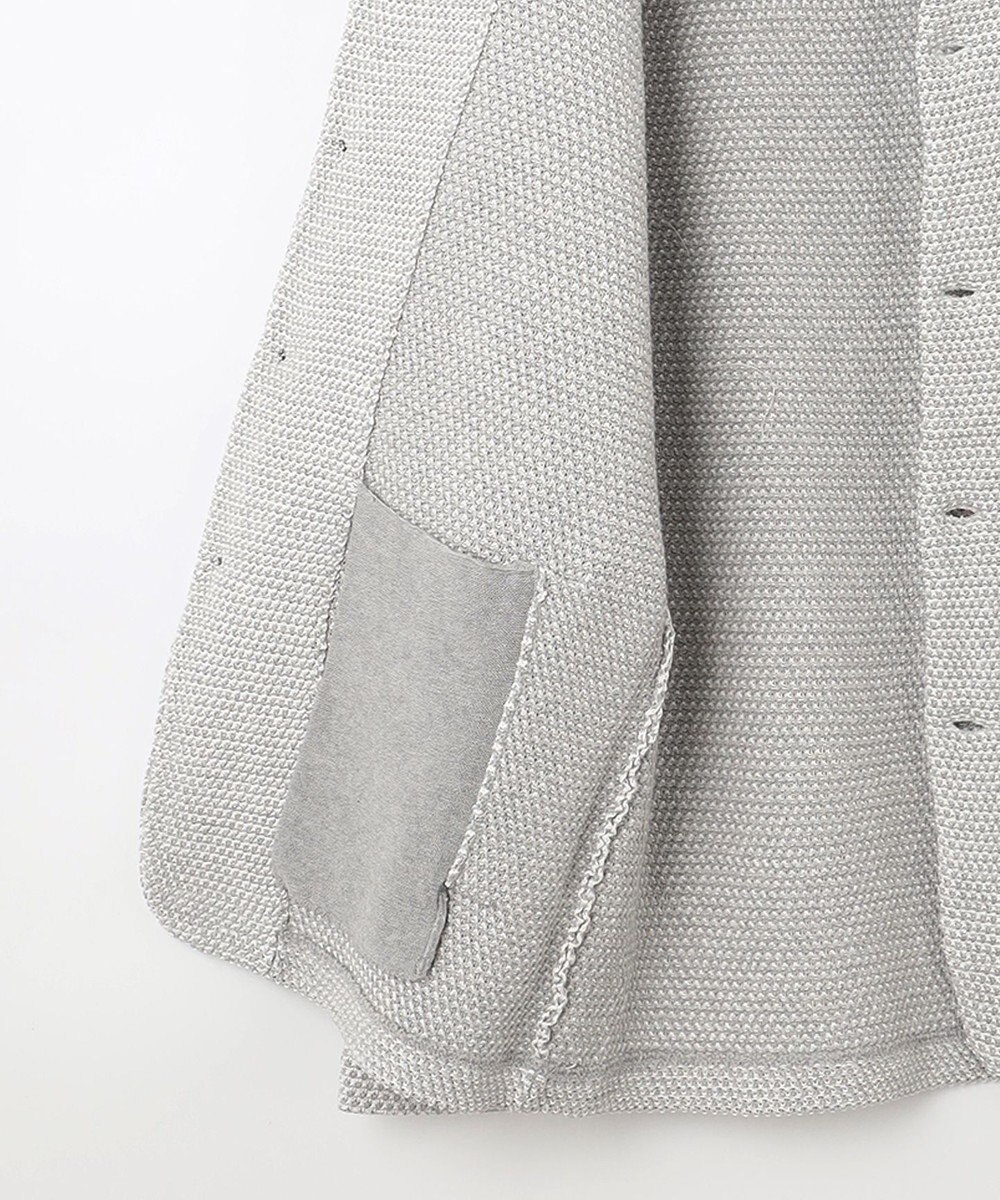 JOSEPH ABBOUD 【キングサイズ・軽くて洗える】ストローヤーンニット カーディガン 