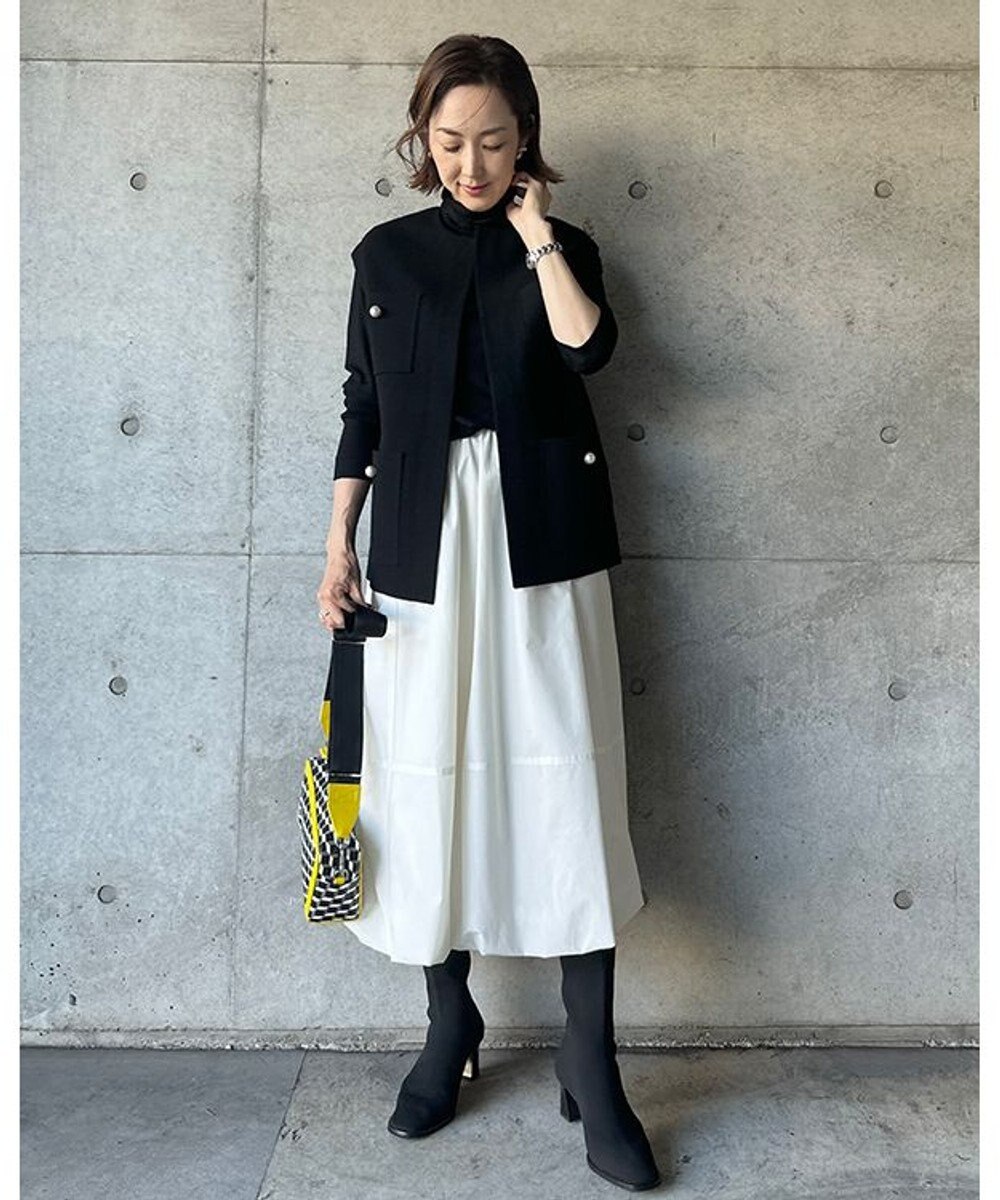 UNFILO 【VERYコラボ】パールボタンニットジレ 